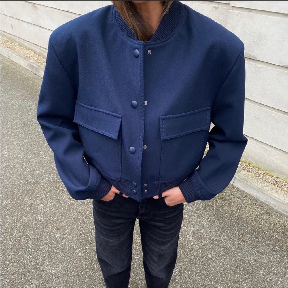 ZARA Maxi Pocket Bomber - Picture 1 of 10